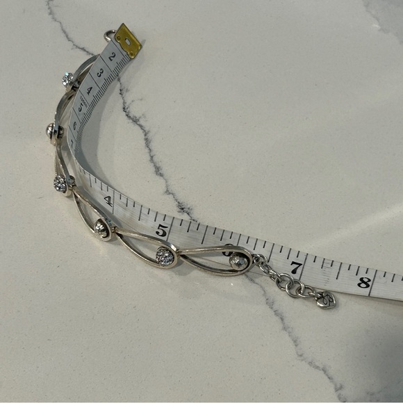 Brighton Chara Elipse Silver Articulated Bracelet - Picture 12 of 12
